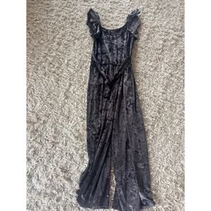 Justice velvet jumpsuit